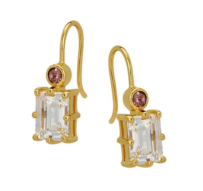 Earrings Goldbug Collection Goldbug Birthstone Drop Earrings
