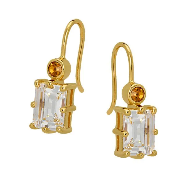 Earrings Goldbug Collection Goldbug Birthstone Drop Earrings
