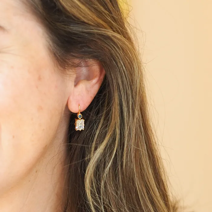Earrings Goldbug Collection Goldbug Birthstone Drop Earrings