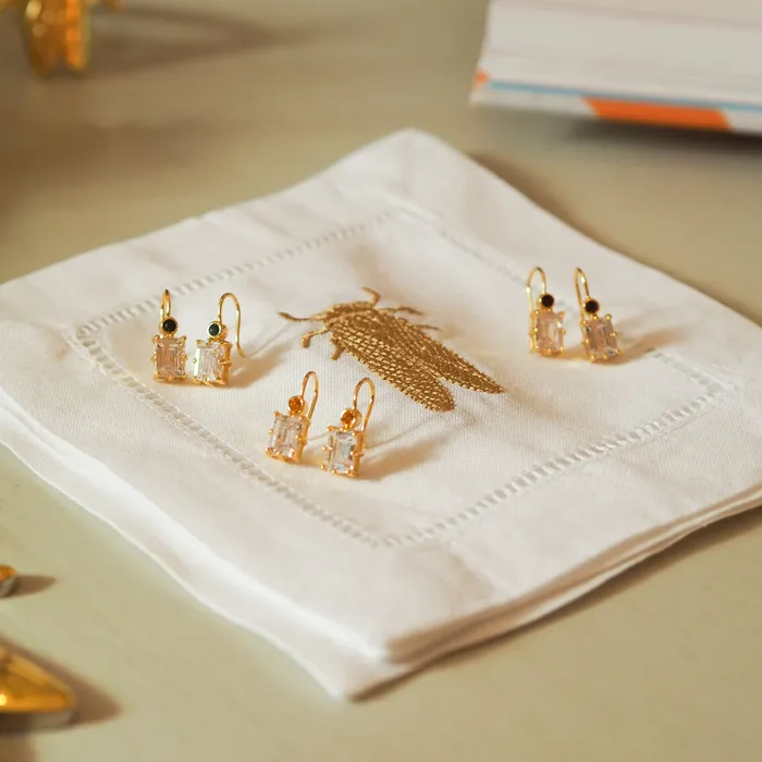 Earrings Goldbug Collection Goldbug Birthstone Drop Earrings