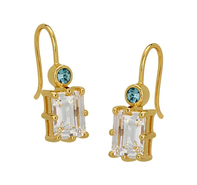 Earrings Goldbug Collection Goldbug Birthstone Drop Earrings