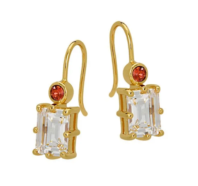 Earrings Goldbug Collection Goldbug Birthstone Drop Earrings