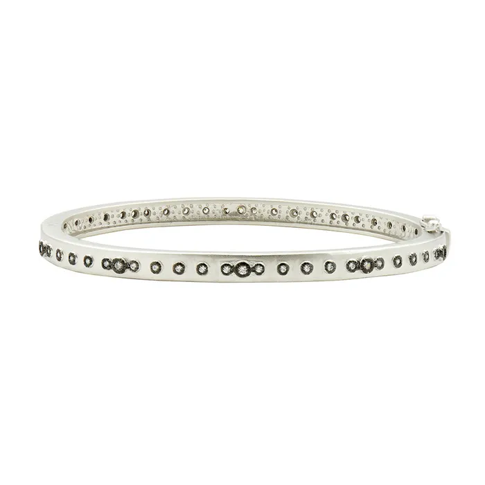 Freida Rothman Earrings Freida Rothman Mini Stud Bezel Stone Eternity Hinge Bangle Freida Rothman Earrings Freida Rothman Mini Stud Bezel Stone Eternity Hinge Bangle