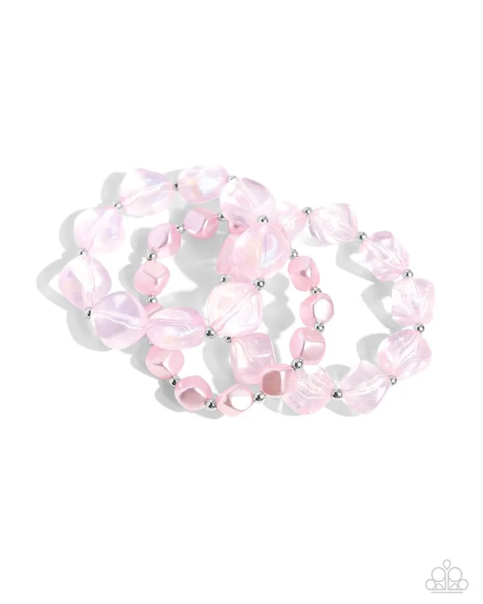 Paparazzi Bracelet Glittery Gala Pink Paparazzi Jewelry Bracelets Paparazzi Bracelet Glittery Gala Pink Paparazzi Jewelry Bracelets
