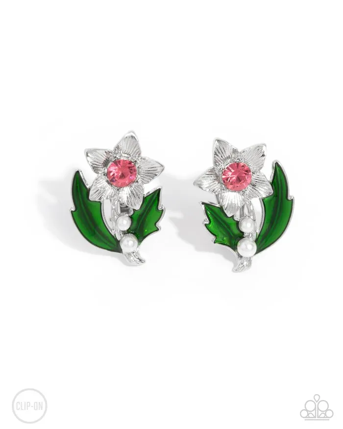 Paparazzi Earring Gardening Guest Pink Paparazzi Jewelry Earrings Paparazzi Earring Gardening Guest Pink Paparazzi Jewelry Earrings