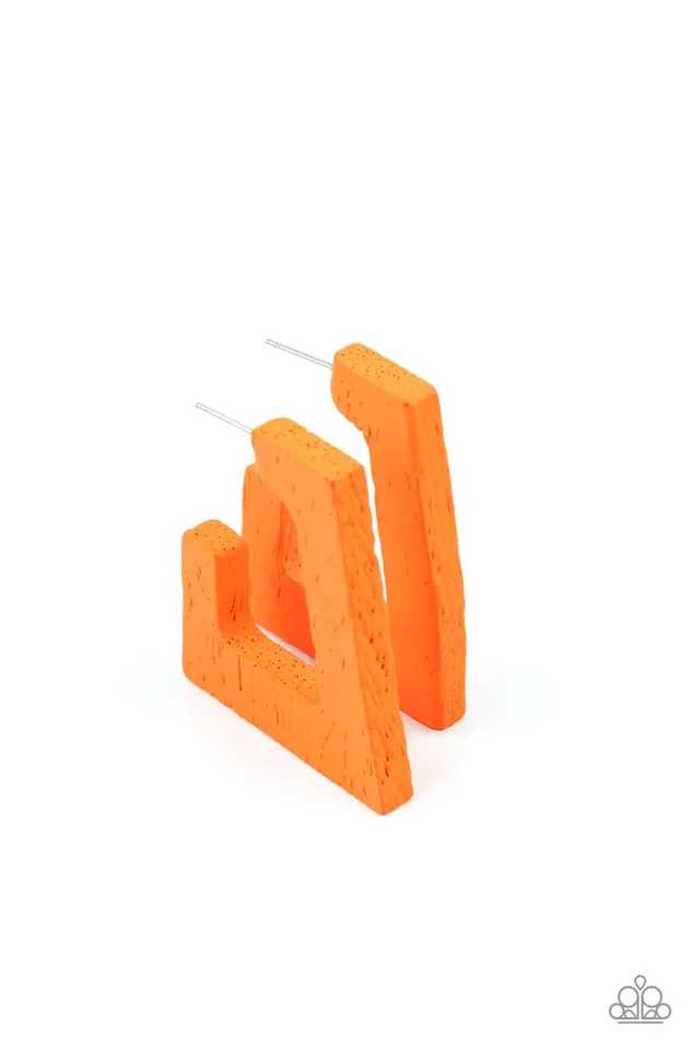 Paparazzi Earring The Girl Next OUTDOOR Orange Paparazzi Jewelry Earrings Paparazzi Earring The Girl Next OUTDOOR Orange Paparazzi Jewelry Earrings