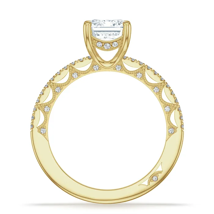 Tacori Tacori 18K Yellow Gold Semi Mount Diamond Ring Rings