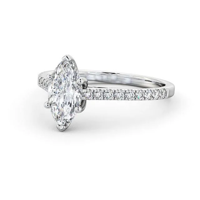 Rings GB Marquise And Round Cut 180 Carats Natural Earth Mined Diamonds Accented Ring Rings GB Marquise And Round Cut 180 Carats Natural Earth Mined Diamonds Accented Ring