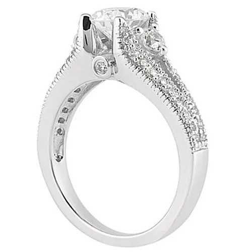 Rings GB Natural Earth Mined Diamond 175 Carat Anniversary Ring Solitaire With Accents Gold New Rings GB Natural Earth Mined Diamond 175 Carat Anniversary Ring Solitaire With Accents Gold New