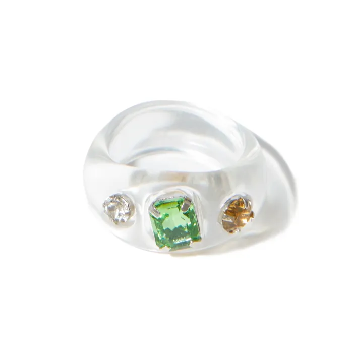 shopsnackbreak Rings Thats Hot Ring in Totally Turquoise