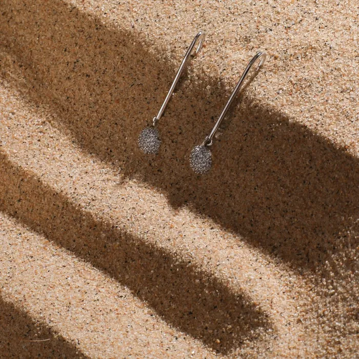 Earrings SILVER Simple Silver Drop Earrings