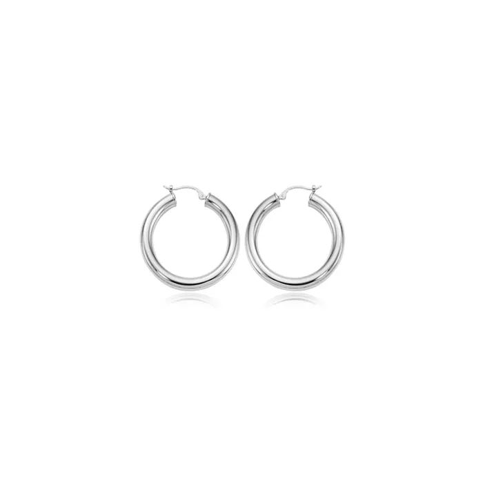Earrings Sterling Silver 4x30mm SD Tube Earrings Carla Nancy B