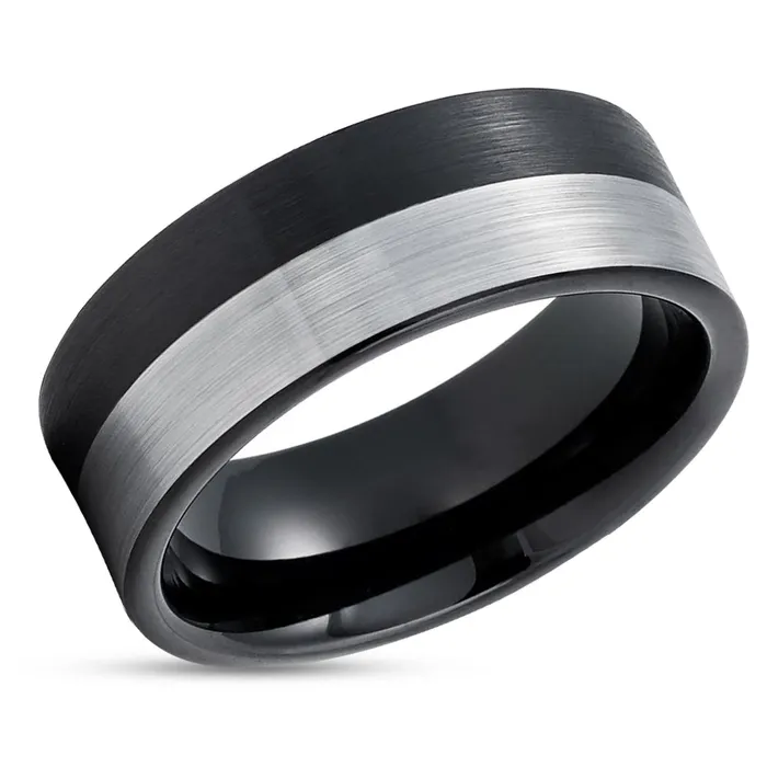 Rings Clean Casting Jewelry Black Tungsten Wedding Band Black Wedding Ring 8mm Wedding Ring Black Ring Rings Clean Casting Jewelry Black Tungsten Wedding Band Black Wedding Ring 8mm Wedding Ring Black Ring
